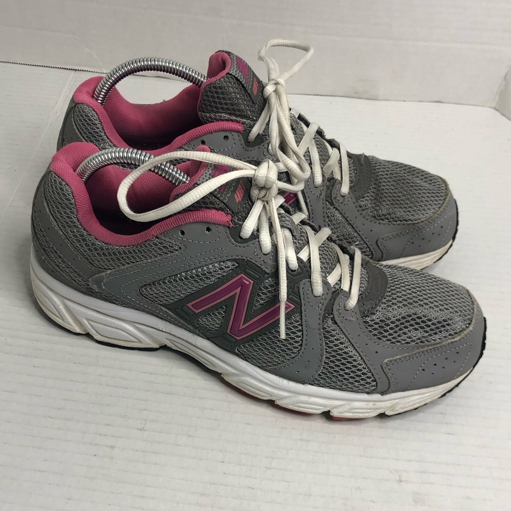 New Balance Sneakers Womens 9.5 NB 481 Running Shoes Gray Pink Colorway